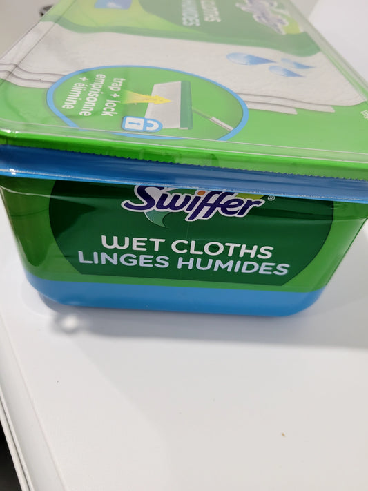 Swiffer linges humides 24 feuilles  parfum frais