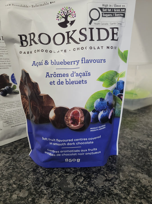 BROOKSIDE Açai & Blueberry flavors 850g, 2 pack