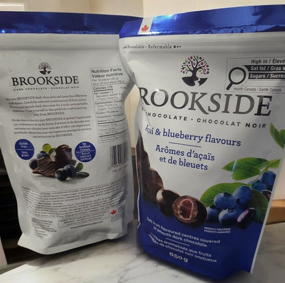 BROOKSIDE Açai & Blueberry flavors 850g, 2 pack