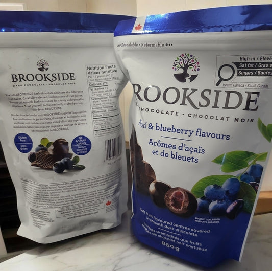 BROOKSIDE Açai & Blueberry flavors 850g, 2 pack