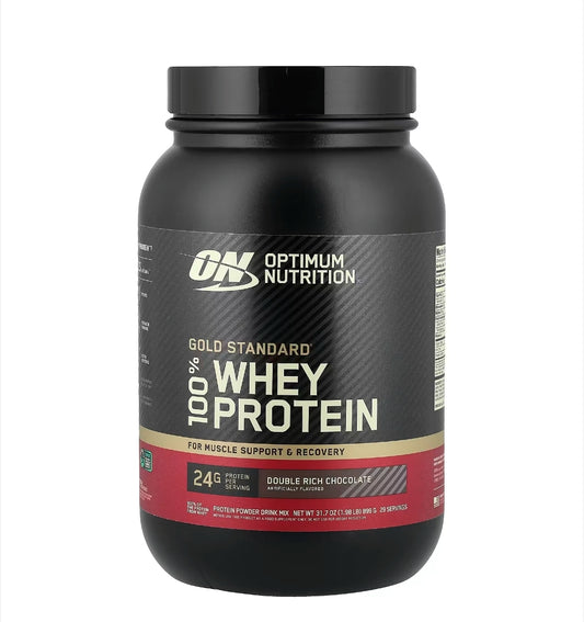 Gold Standard® 100% Whey Protein, Double Rich Chocolate, 1.98 lb (899 g)