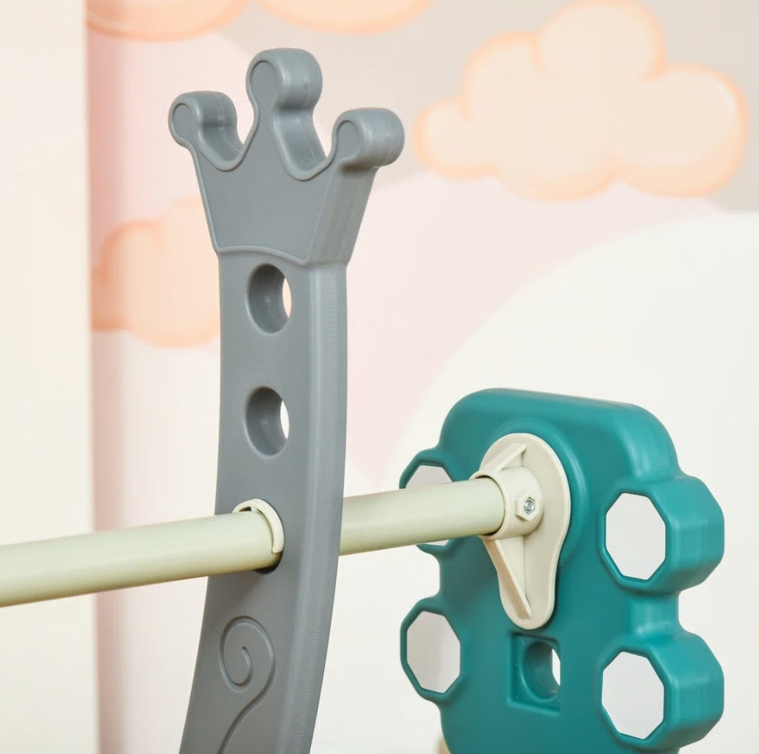 Ensemble de balançoire et de glissade pour enfants 3-en-1