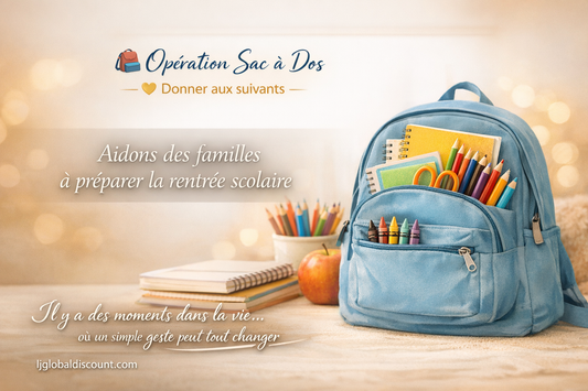 Faire un don - Opération sac à dos